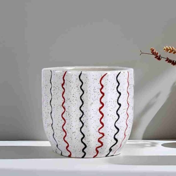 Ceramic planter flower pot