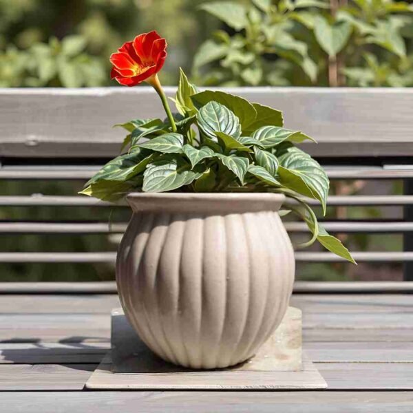 Ceramic planter flower pot