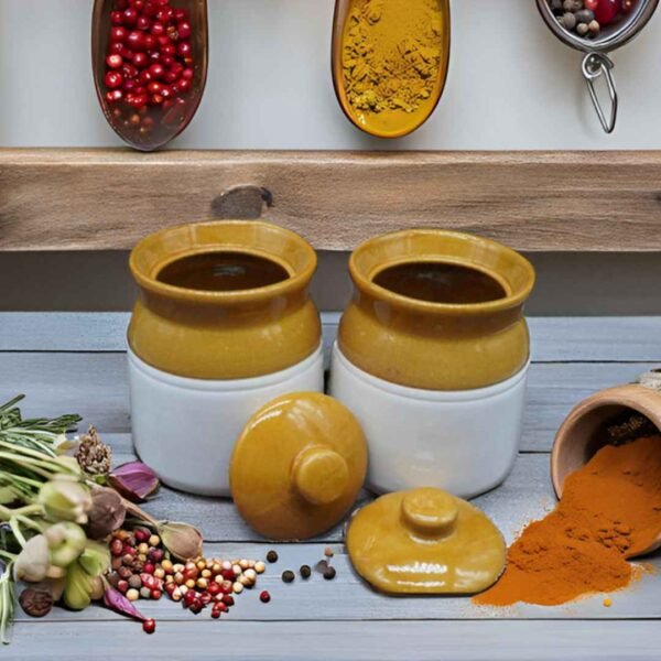 Dining table containers for achar 500 ml