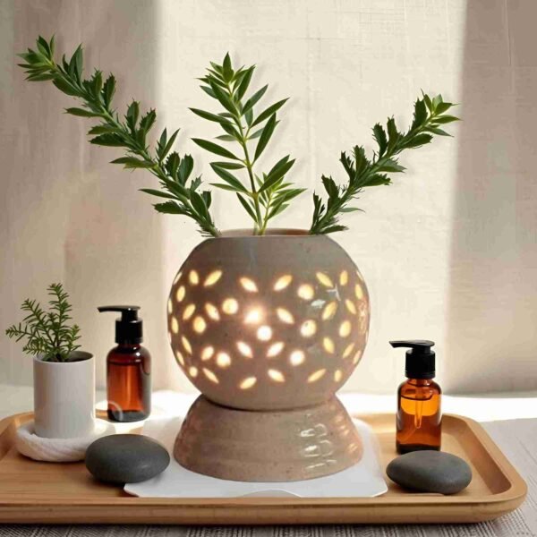 Ceramic Matka Shape Electric Oil Diffuser