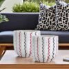 Indoor plant pot ceramic