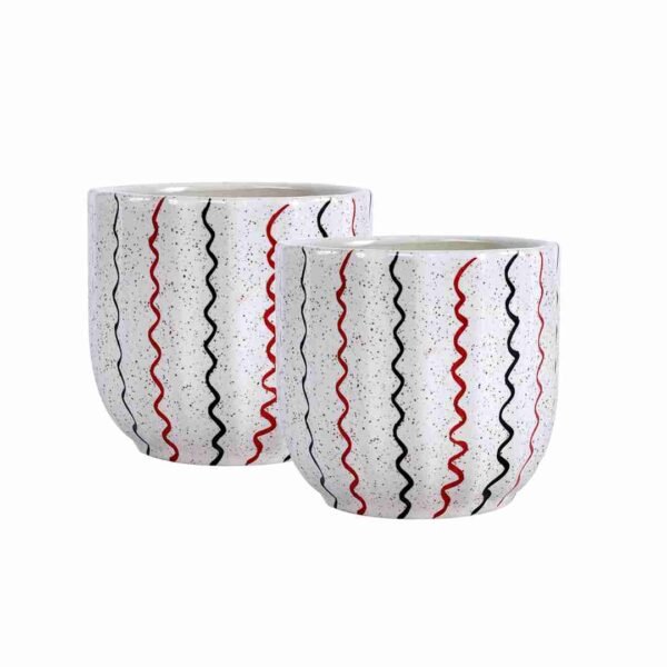 Ceramic gardening container