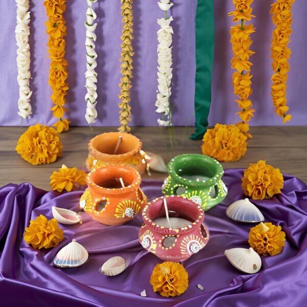 pooja diya set