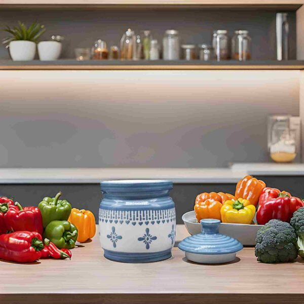 Elegant kitchen storage jar