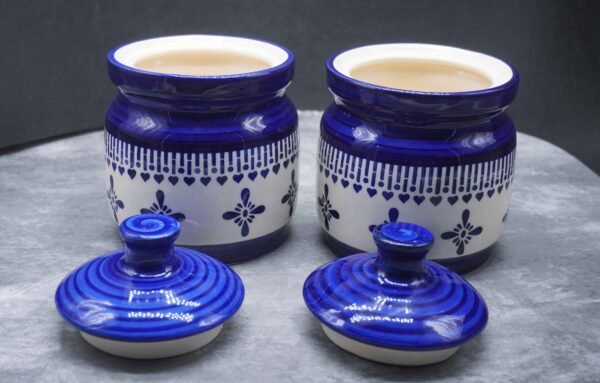 Blue Jhalar Pickle Set 1000 ML Set of 2