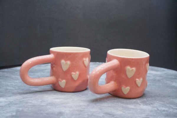 Long Handle Cup (Pink) Pack of 2