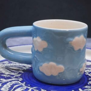 Long Handle cup (Blue)