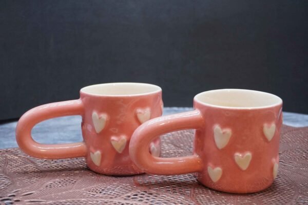 Long Handle Cup (Pink) Pack of 2