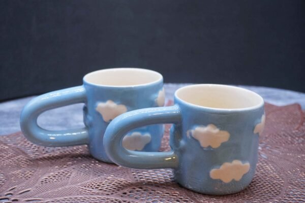 Long Handle Cup (Blue) Pack of 2