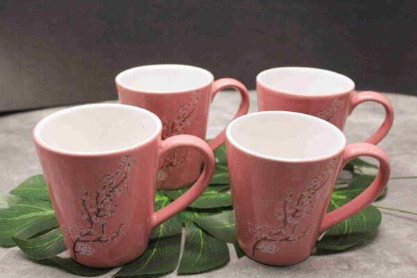 Pink Blossom Boost Mug (Pack of 4)