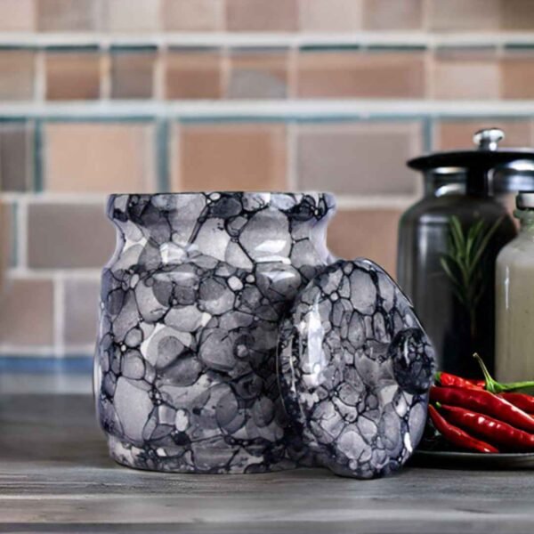 Grey Ceramic Jars