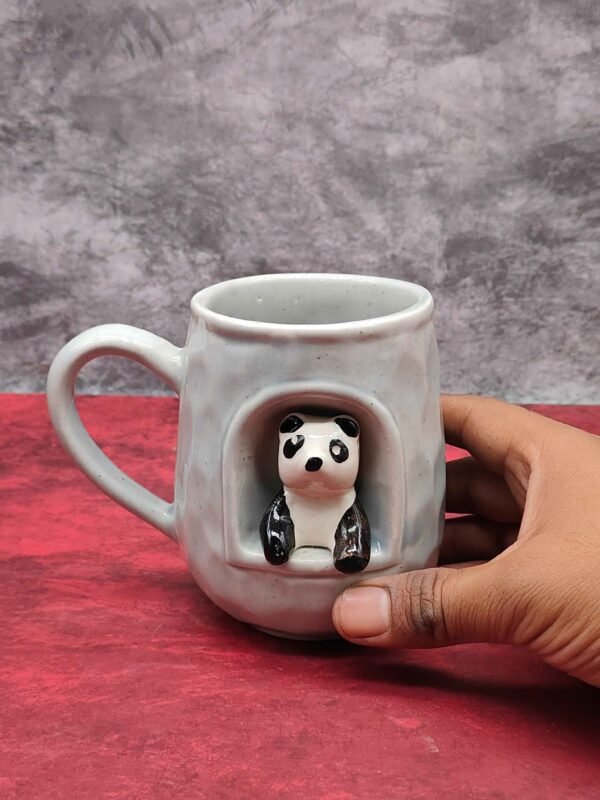 Ceramic mugs for panda lovers