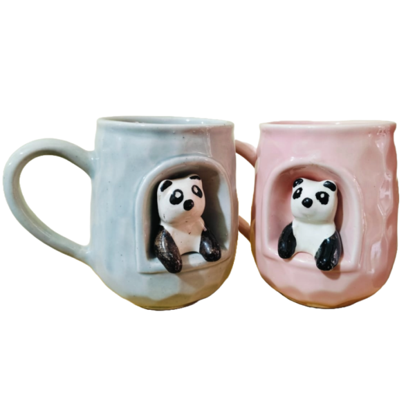 panda mugs set