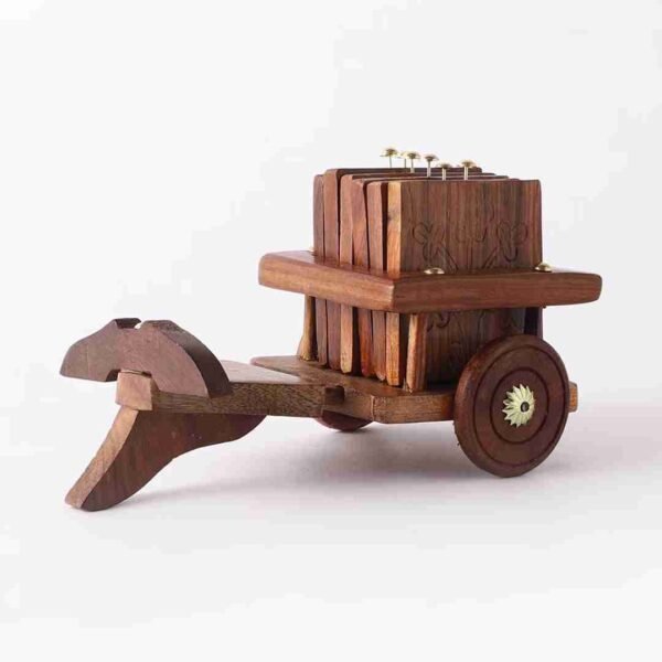 Trolley-Shaped Coasters