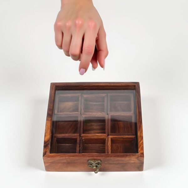 wooden masala daani
