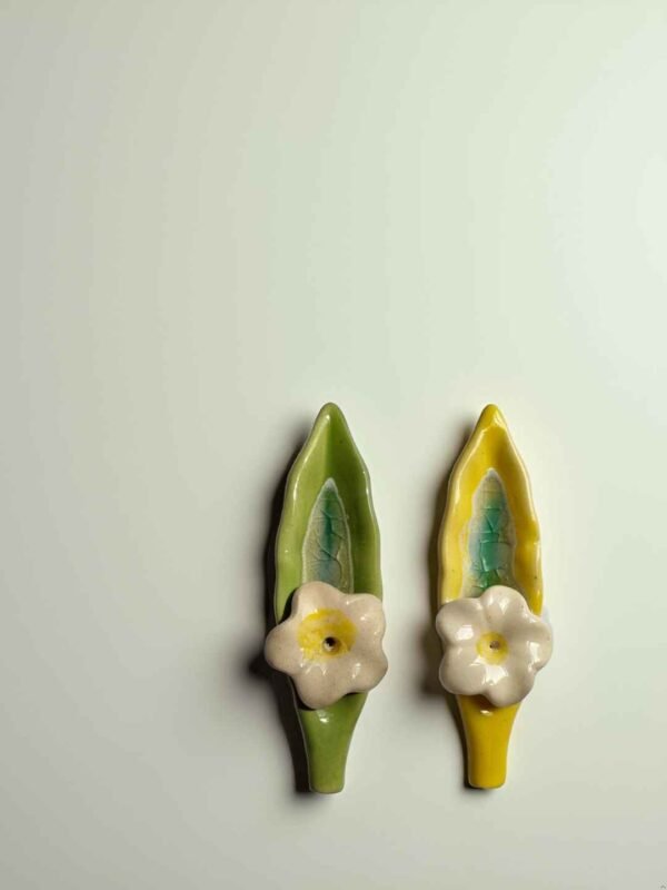Leaf Ceramic Incense Stick Holder